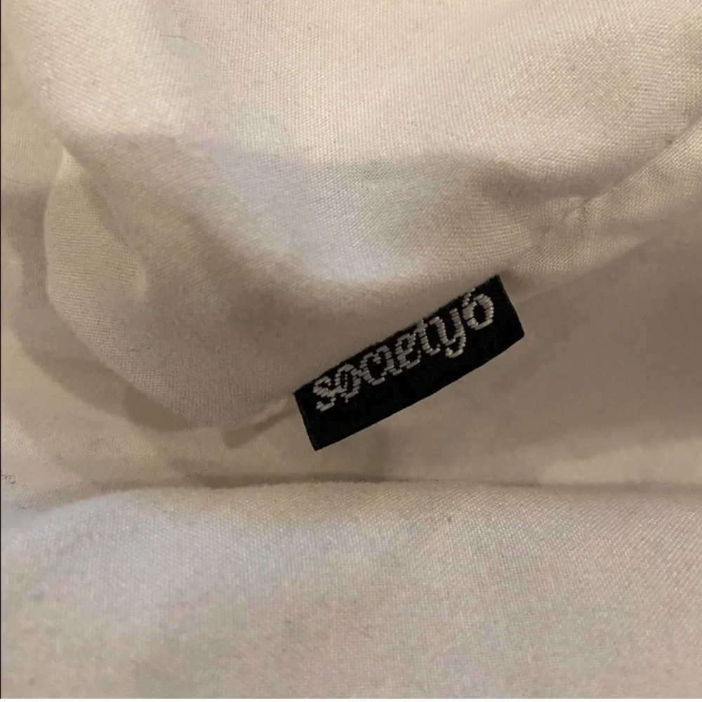 Society6 white marble duvet cover